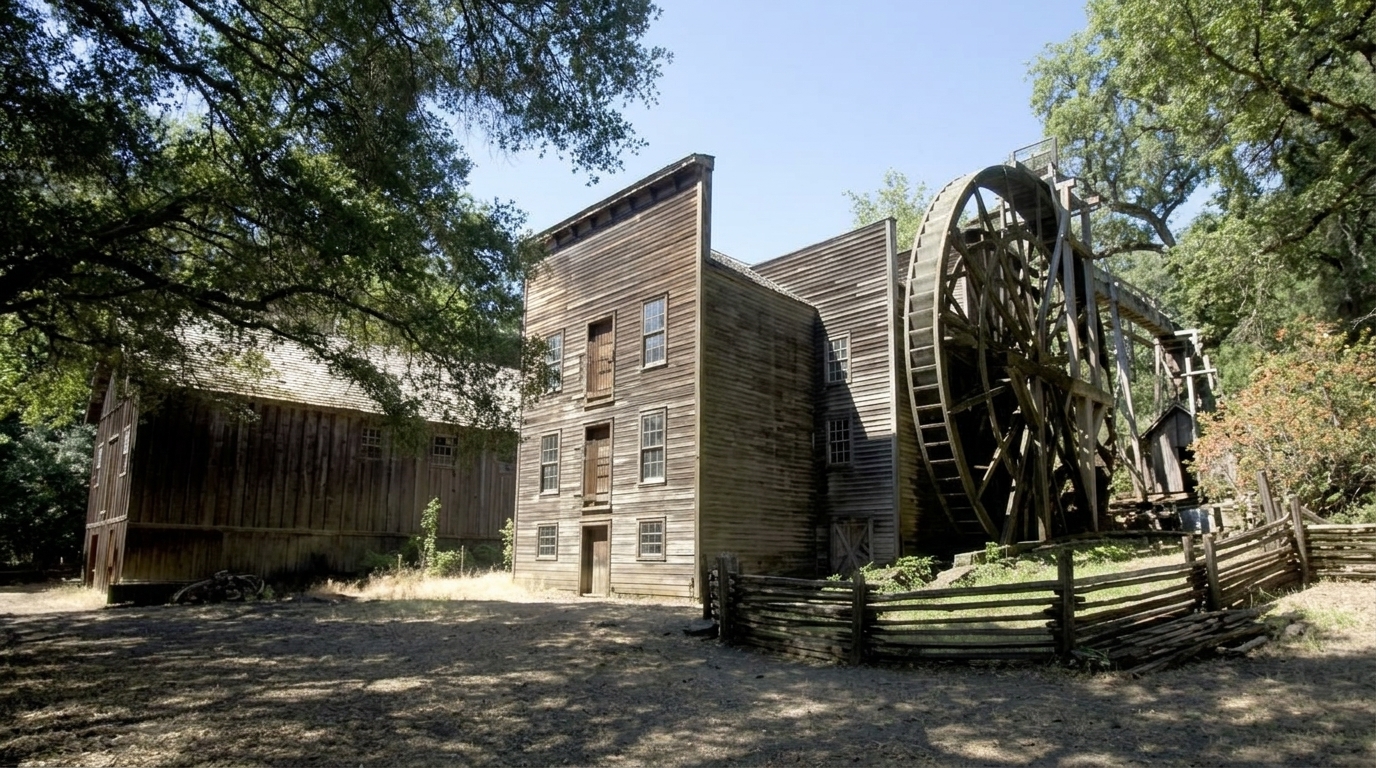 Bale Grist Mill Trail in Napa County, California