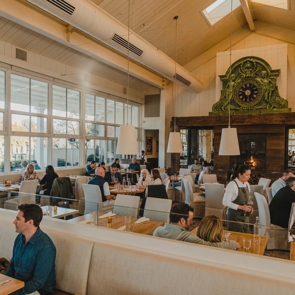 Press in St. Helena, Napa Valley