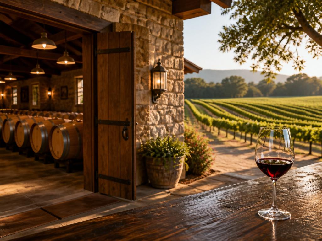 Caymus Vineyards in Rutherford, Napa Valley