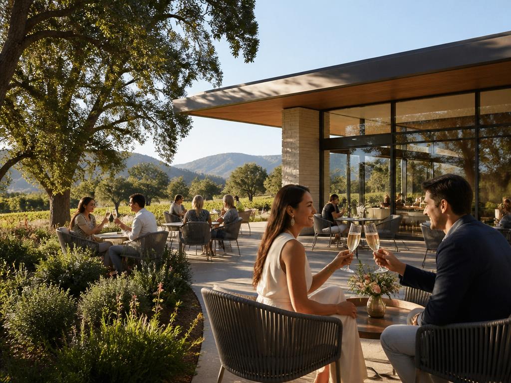 Domaine Chandon in Yountville, Napa Valley