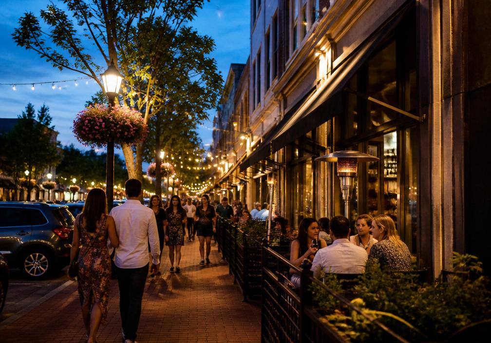 Dining in Downtown Napa, Napa Valley