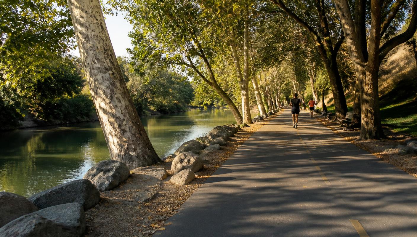 Napa River Trail in Napa County, California
