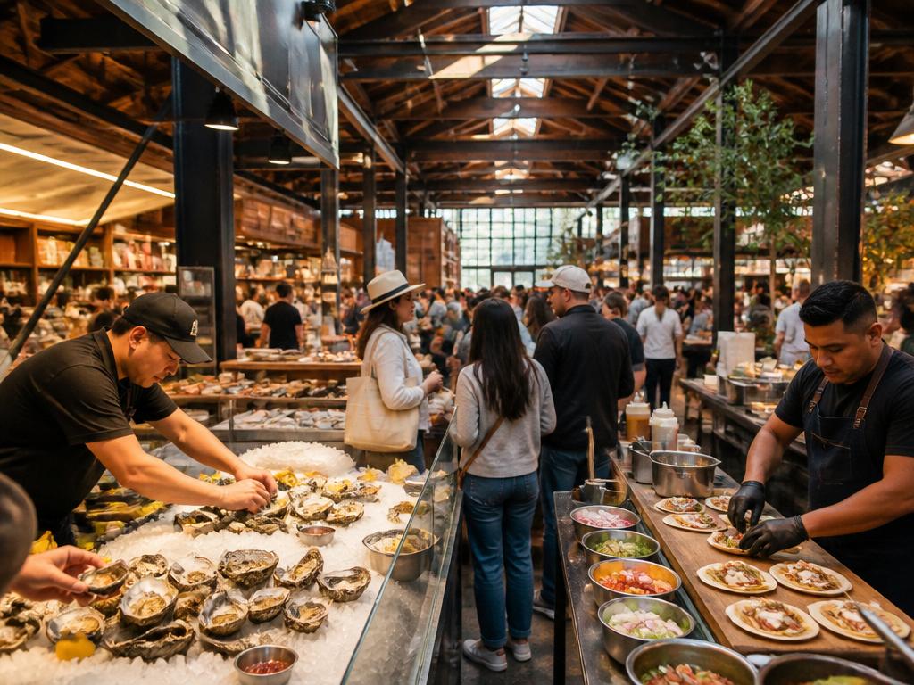 Oxbow Public Market in Napa, Napa Valley