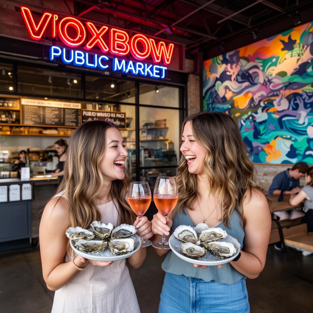 Oxbow Public Market — Napa Valley bachelorette photo spot