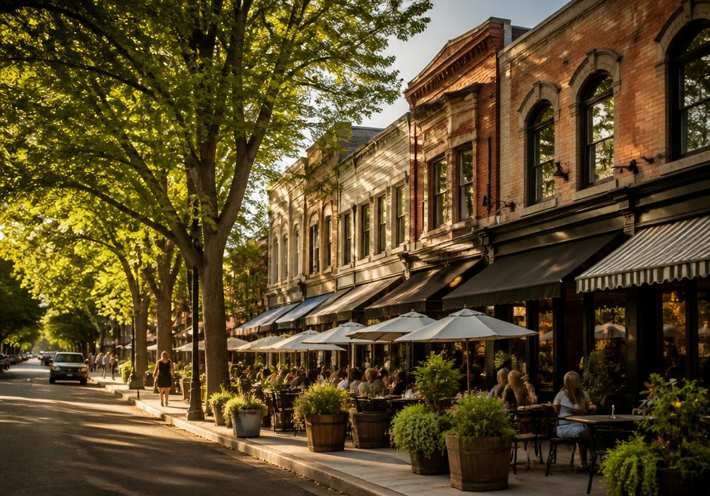 Dining in St. Helena, Napa Valley