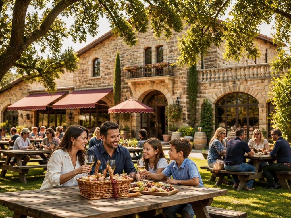 V. Sattui Winery in St. Helena, Napa Valley